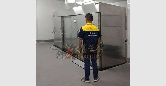 熟食真空速冷机出货至江苏某大型食品公司