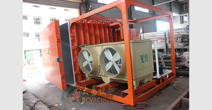 真空预冷机出货江苏某大型蔬菜种植基地