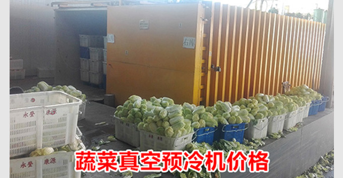 蔬菜真空预冷机价格