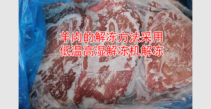 羊肉解冻的方法