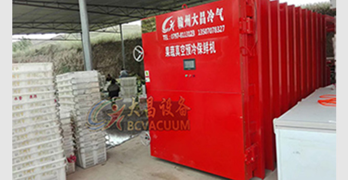 蔬菜真空预冷机发货，祝老板生意兴隆！