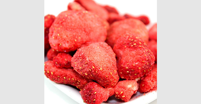 草莓真空冻干机发货江苏某食品加工厂！